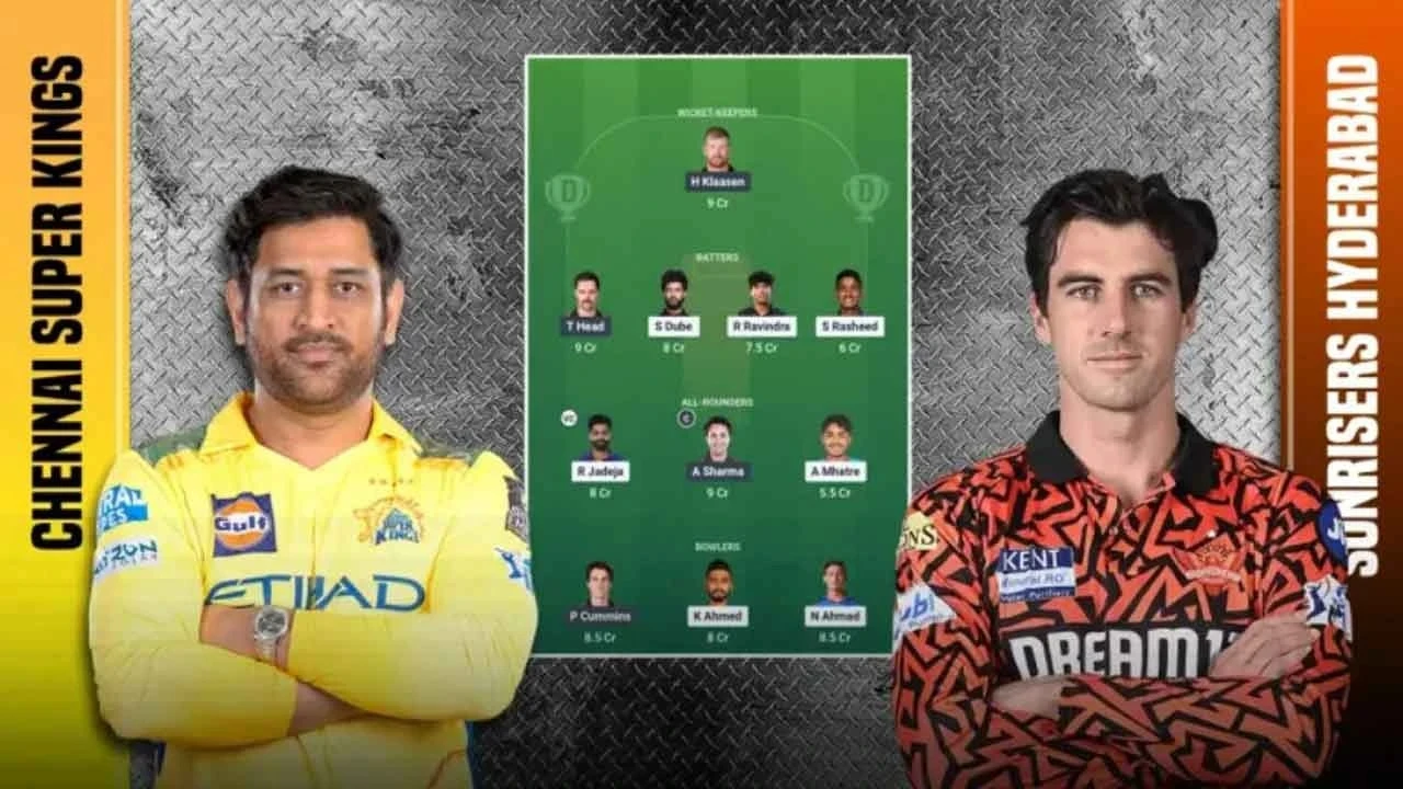 CSK vs SRH Head to Head Record, Match Prediction, Live Score – Who Will Win Big?